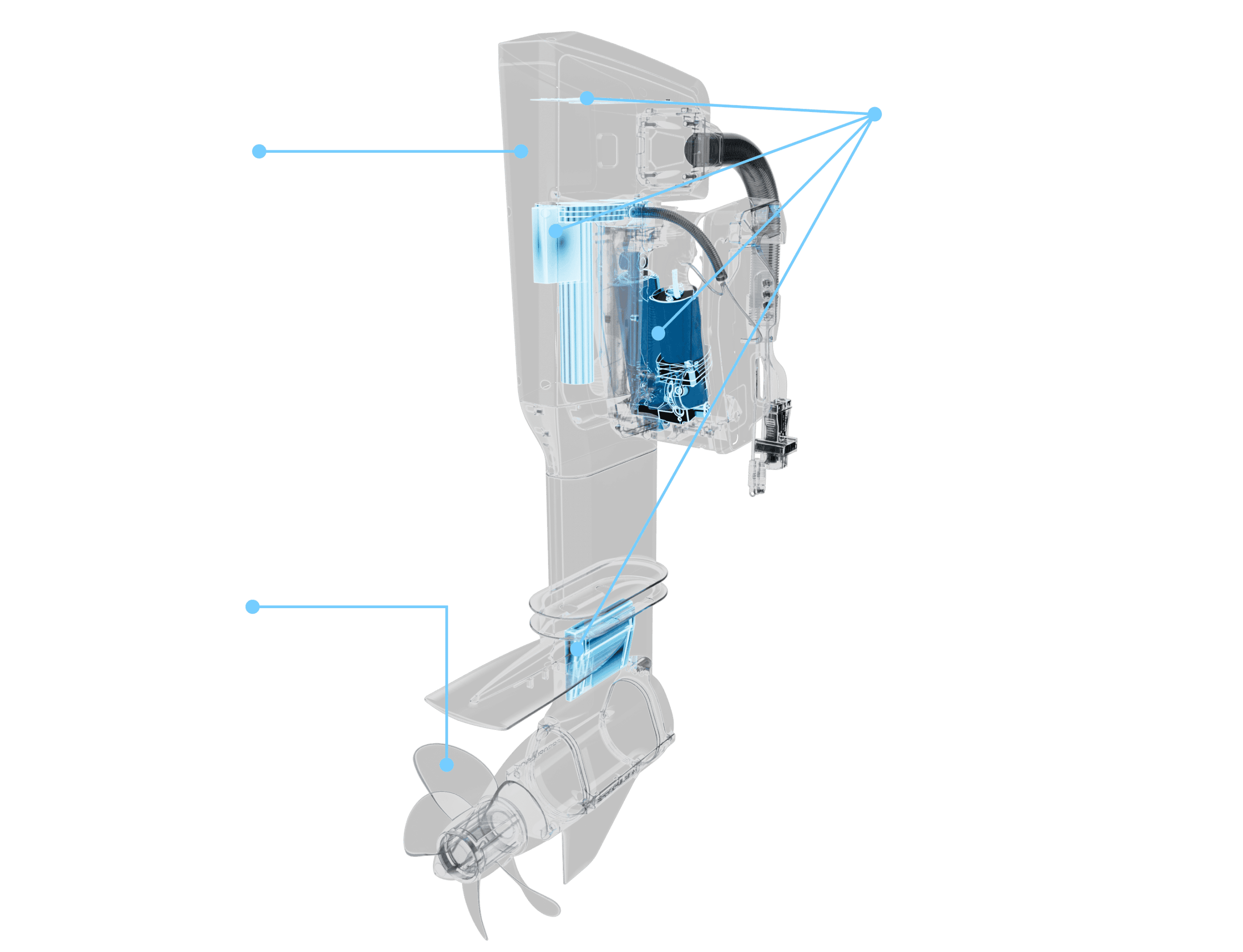 ePropulsion X12 outboard motor